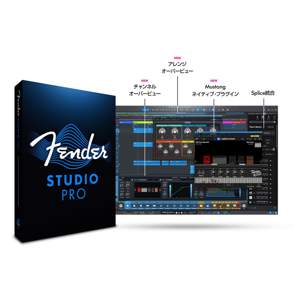 Fender Studio Pro 8 — 12 Months Pro+, Upgrade from 6-month Demo